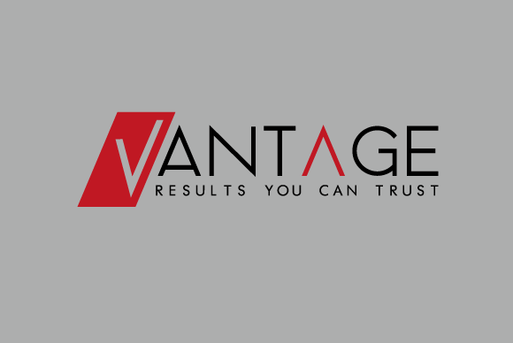 Image with text saying vantage results you can trust