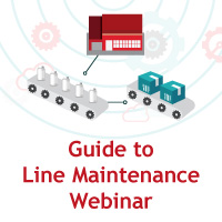Image of text saying Guide to Line Maintenance Webinar